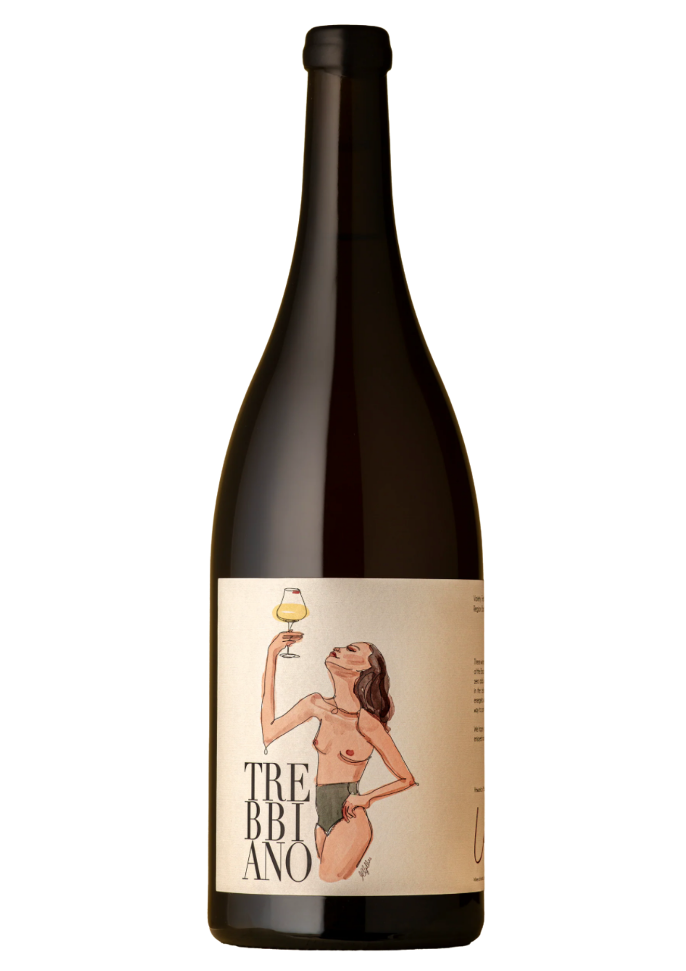 bottle of Magnum Lila Trebbiano Sigurd