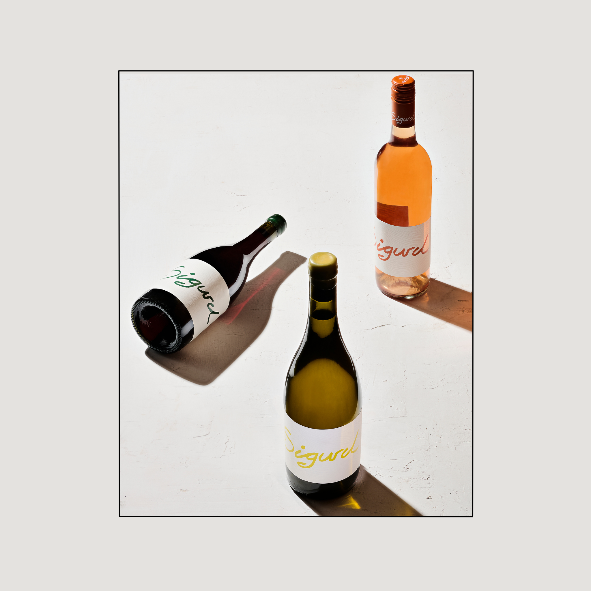 Sigurd Wines bottles